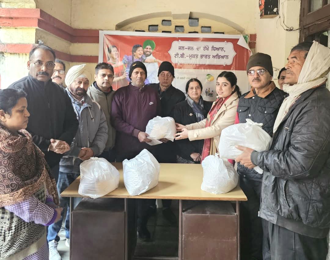 Rotary Club distributed nutritious food to patients of TB hospital